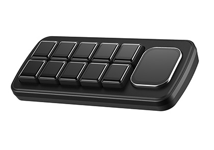 Waveshare MK10 多功能 AI 语音控制面板暗夜黑版本