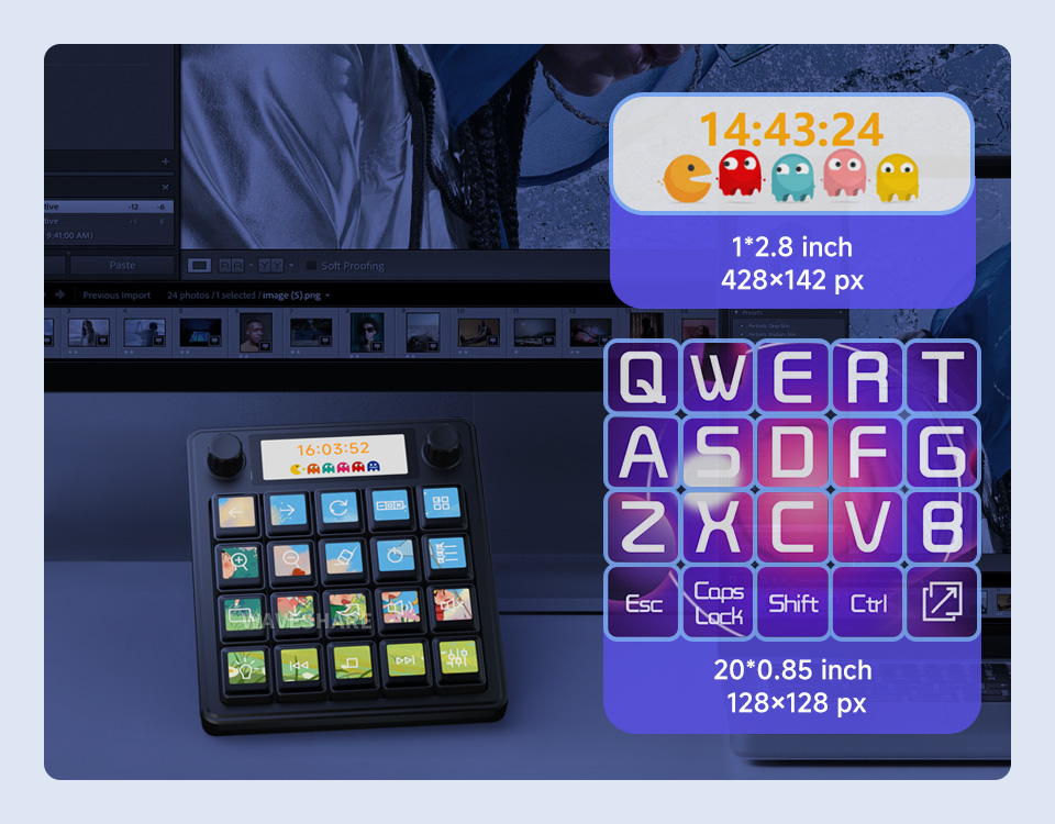 Waveshare MK20 多功能 AI 语音控制面板多屏显示，高自由度