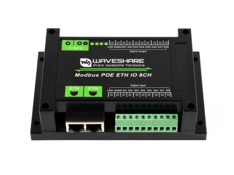 8路以太网数字量输入输出模块配置清单