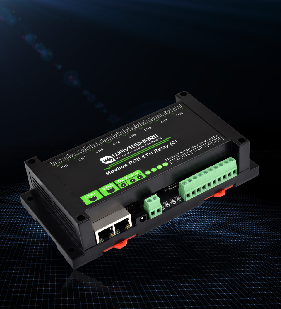 8 路 RS485 继电器模块