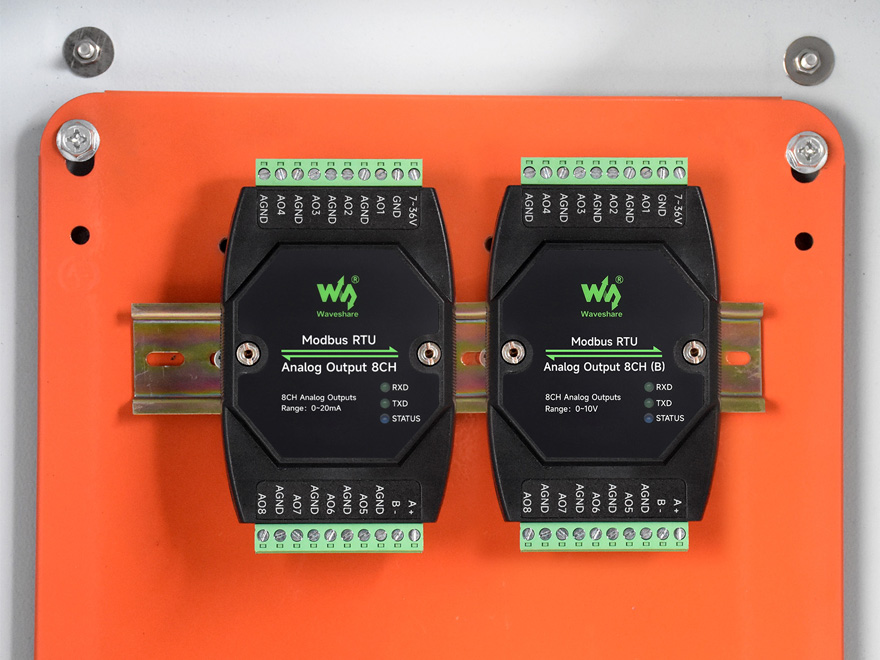 工业级 8 路模拟量输出模块产品展示