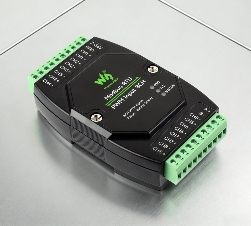 八路 PWM 脉冲输入模块块产品展示