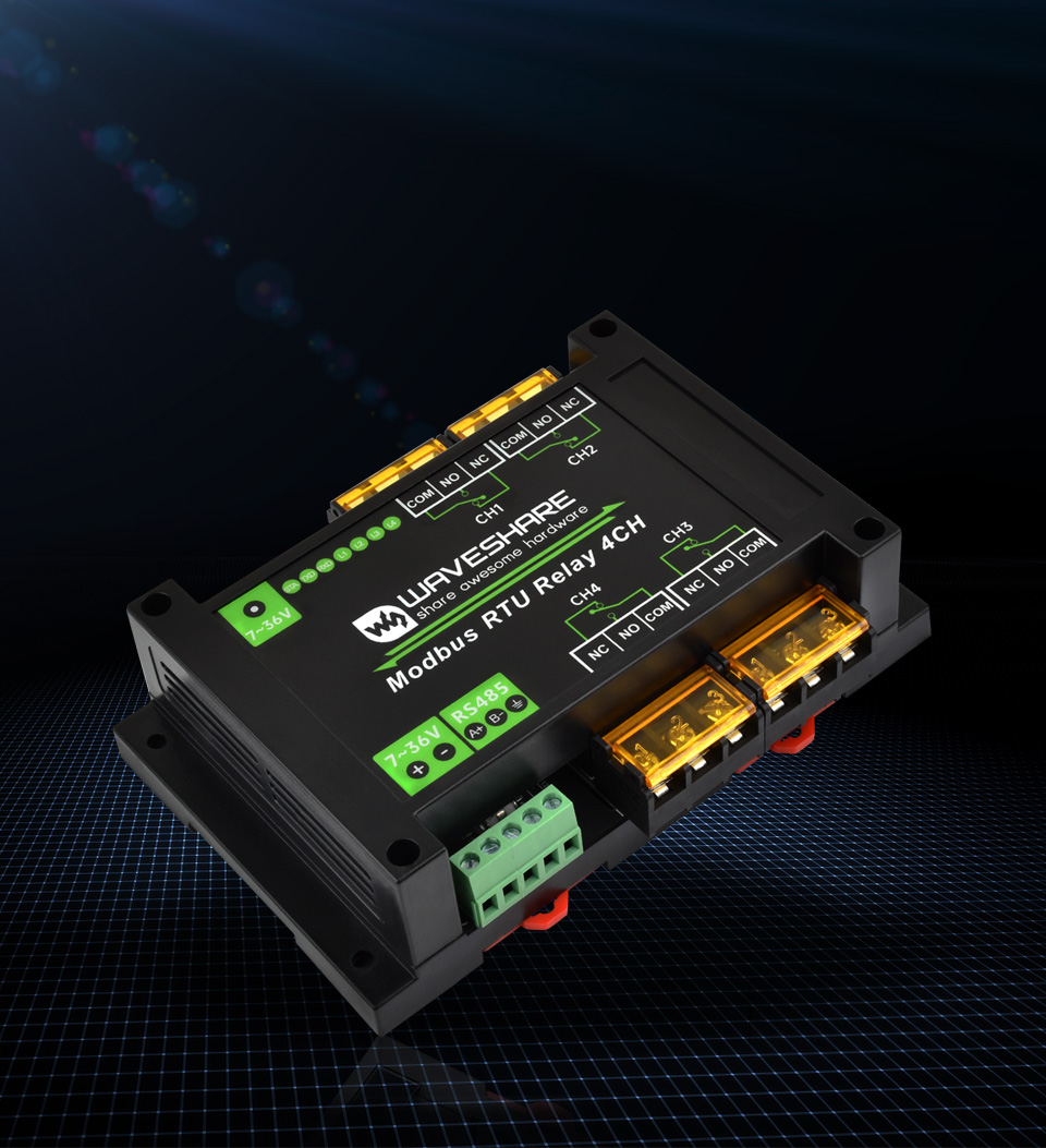 8 路 RS485 继电器模块