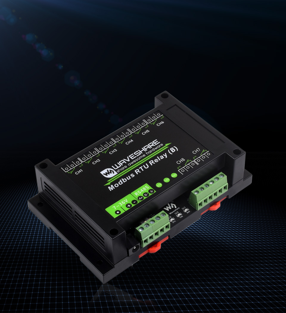 8 路 RS485 继电器模块