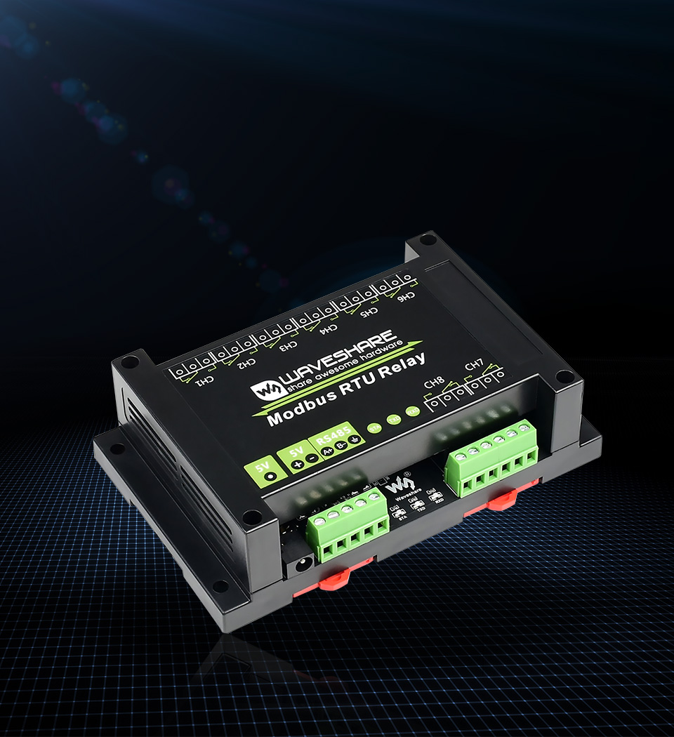 8 路 RS485 继电器模块