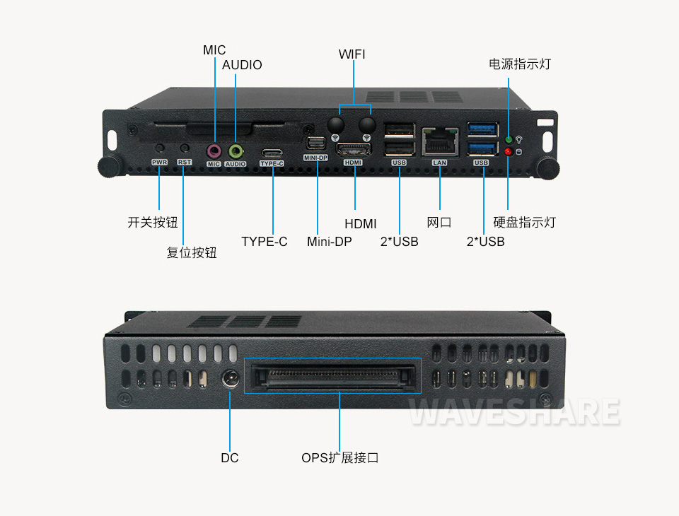 OPS 插拔式电脑主机资源简介