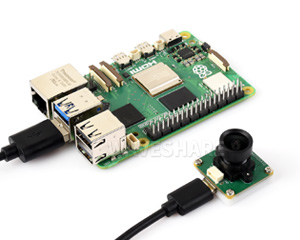 200 万像素 OV2735 USB 摄像头模块接入树莓派 5