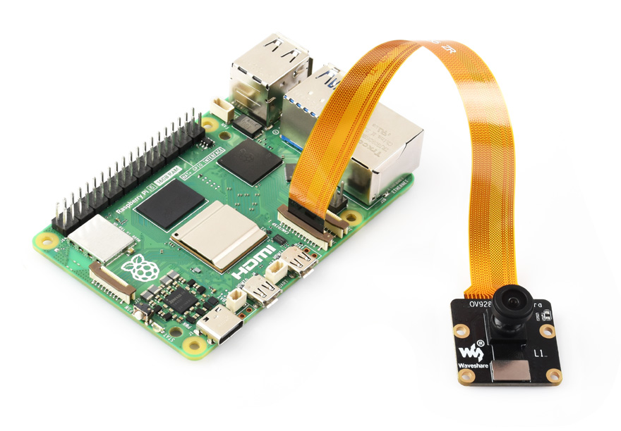 OV9281-120 Camera 树莓派接入示意