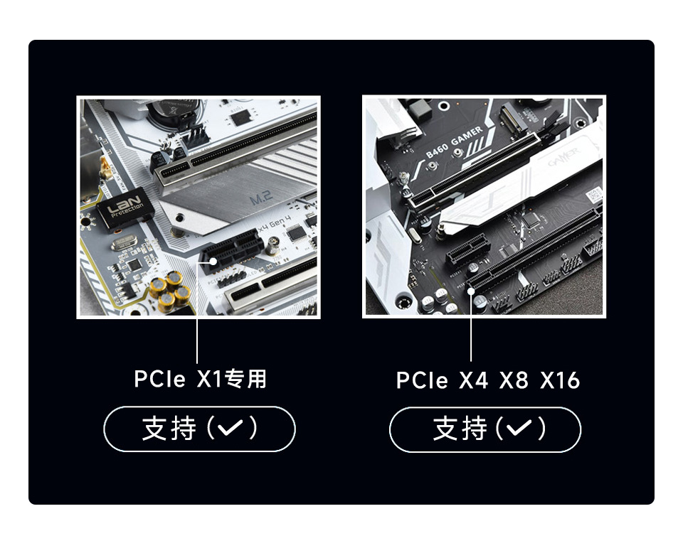 M.2 M 转 M.2 A 接口转接板USB蓝牙