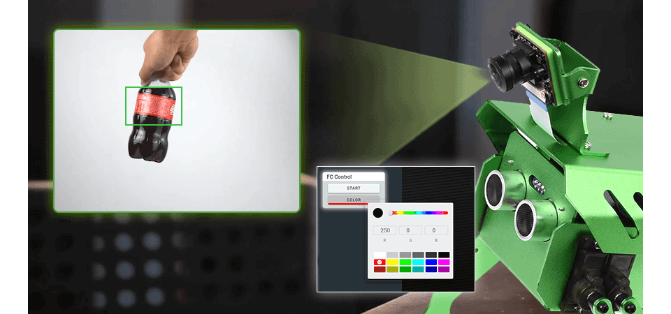 PIPPY 四足机器人颜色识别追踪