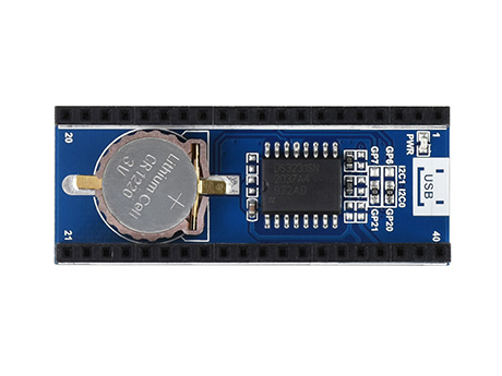 微雪 ESP32-S2 微控制器 Wi-Fi 开发板适配RTC 扩展板