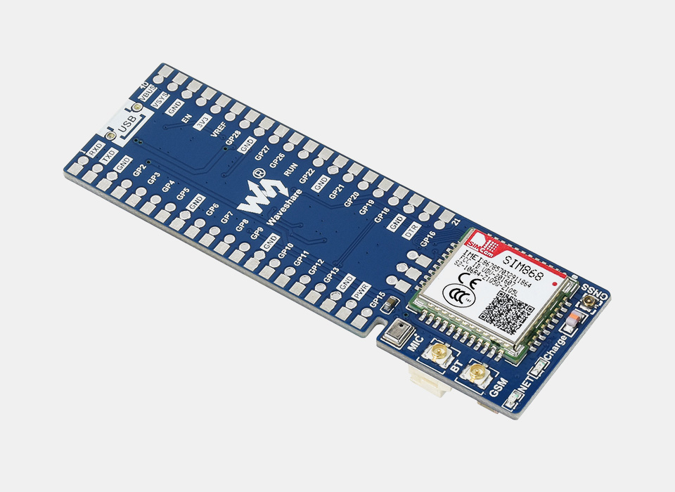 树莓派 Pico GSM/GPRS/GNSS扩展板主图