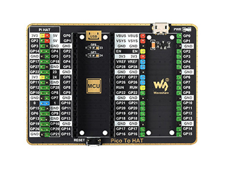 微雪 ESP32-S2 微控制器 Wi-Fi 开发板适配接口扩展板