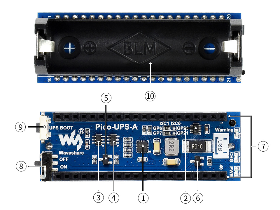 UPS扩展板资源简介