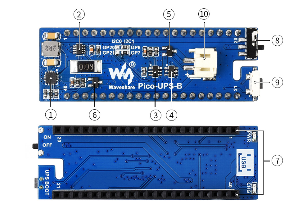 UPS扩展板资源简介