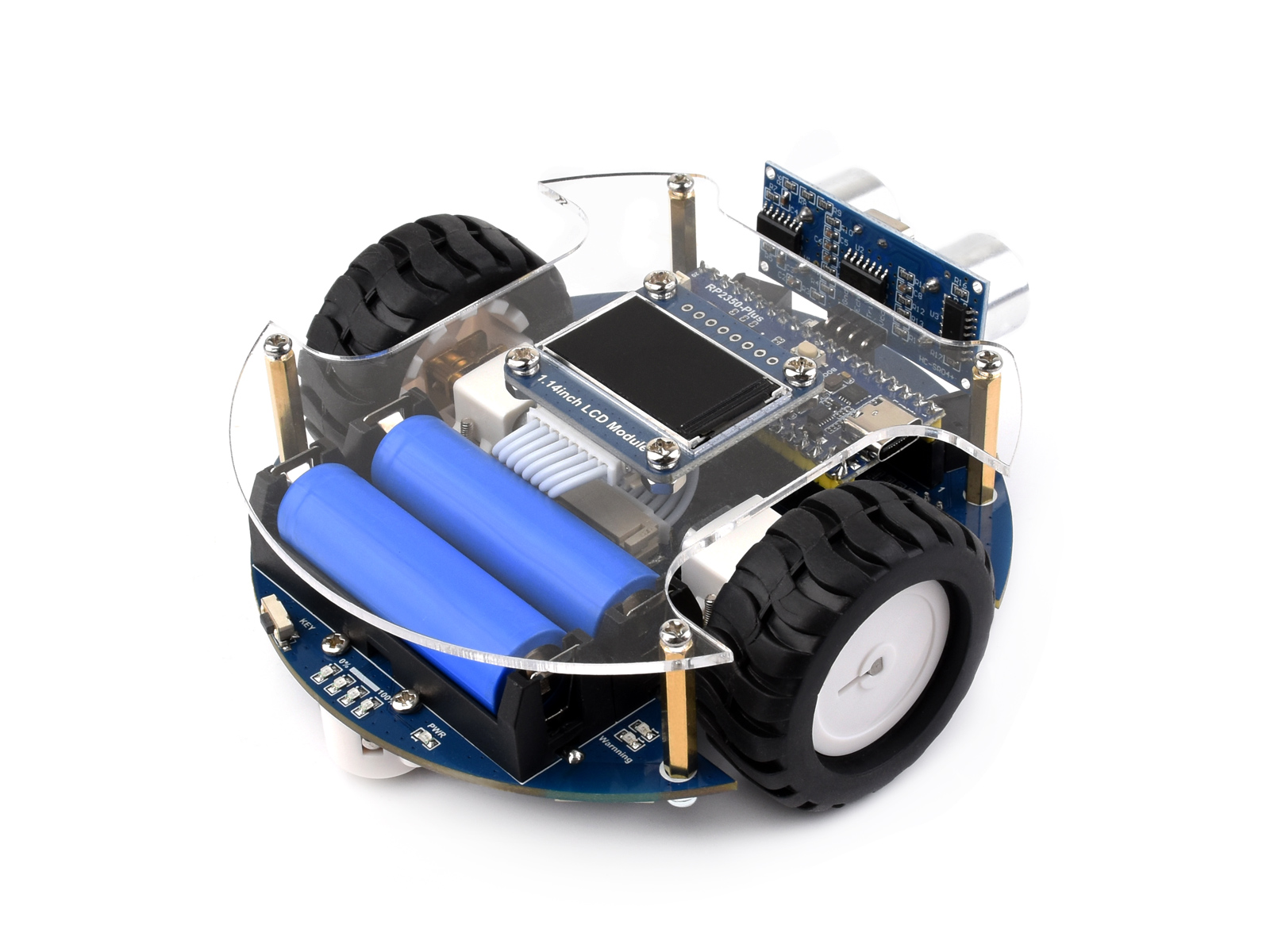 Pico2Go 智能小车 基于 RP2350-Plus 的自动驾驶学习小车 (含 RP2350-Plus 主控板) pico2