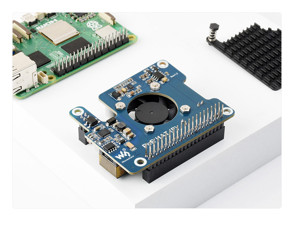 树莓派以太网供电扩展板外形尺寸