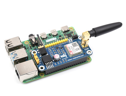 R800C 树莓派 GSM/GPRS 扩展板接入 Raspberry Pi 4B