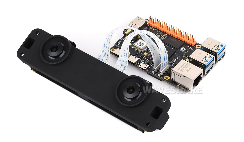 连接图示，产品连接RDK X5主板展示