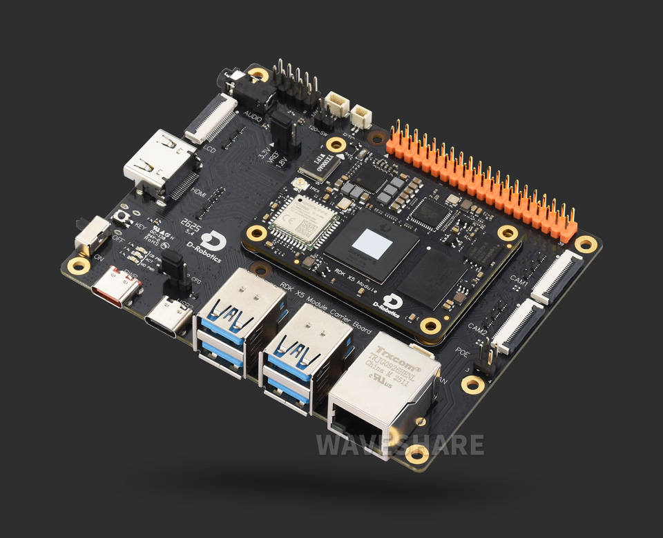 RDK X5 Module  D-Robotics 官方底板专为 RDK X5 MD 设计
