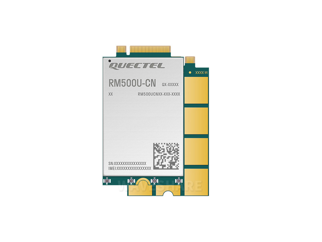移远RM50x系列5G模组RM500U-CN M.2封装5G Sub-6GHz模块