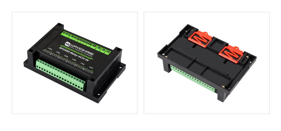 RP2350 工控板 工业级 6 路 WiFi 网络继电器基于树莓派 Pico 接口设计