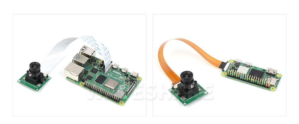 树莓派摄像头 B 型接入树莓派使用