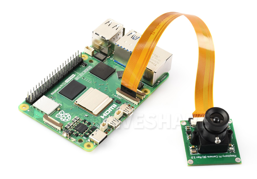 RPi-Camera-B 树莓派接入示意