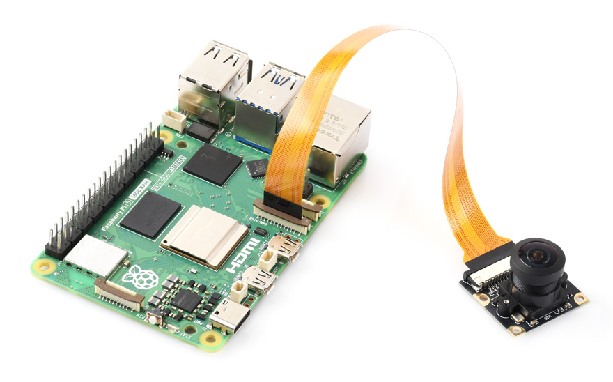 RPi-Camera-G 树莓派接入示意