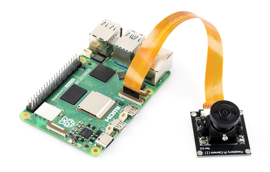RPi-Camera-G 树莓派接入示意