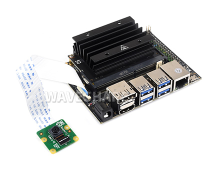 树莓派原装摄像头 V2 版接入 Jetson Nano 套件