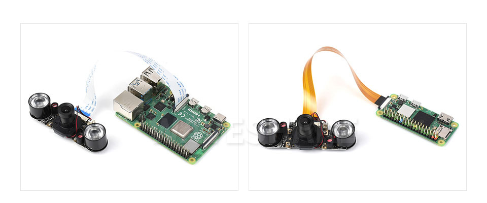 树莓派 IR-CUT 摄像头接入树莓派使用