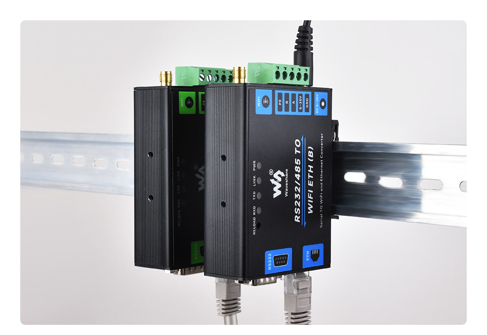 串口服务器 带网口和 WiFi产品展示