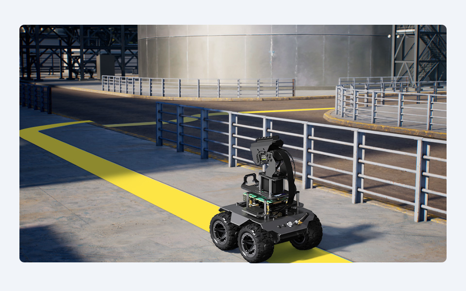 RaspRover AI 机器人视觉巡线