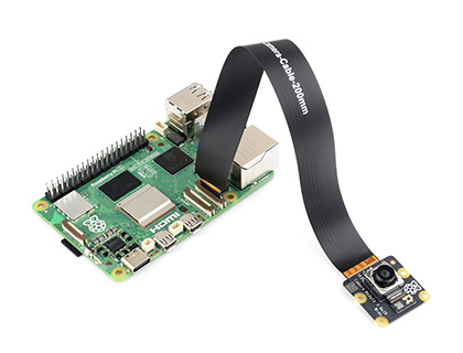 树莓派自动对焦摄像头夜视版本接入树莓派 5 使用