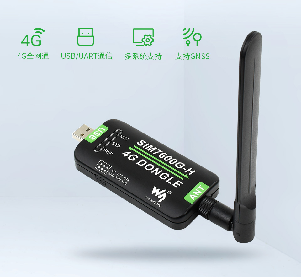 SIM7600G-H 4G DONGLE首图