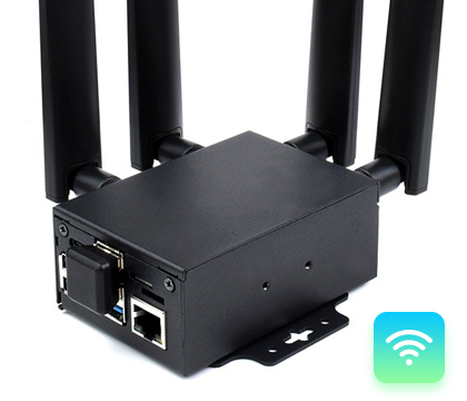 支持 M.2 B KEY 标准接口的树莓派 5G 通信扩展板