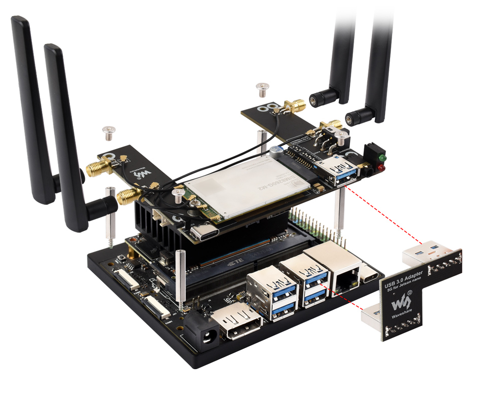 Jetson Orin 5G/4G/3G 扩展板安装介绍