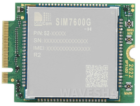 SIM7600G-H-M.2正面图