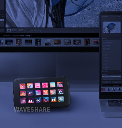 Waveshare SK18 多功能 AI 语音控制面板应用场景