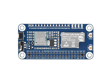 SX1262 LoRaWAN/GNSS HAT配置清单