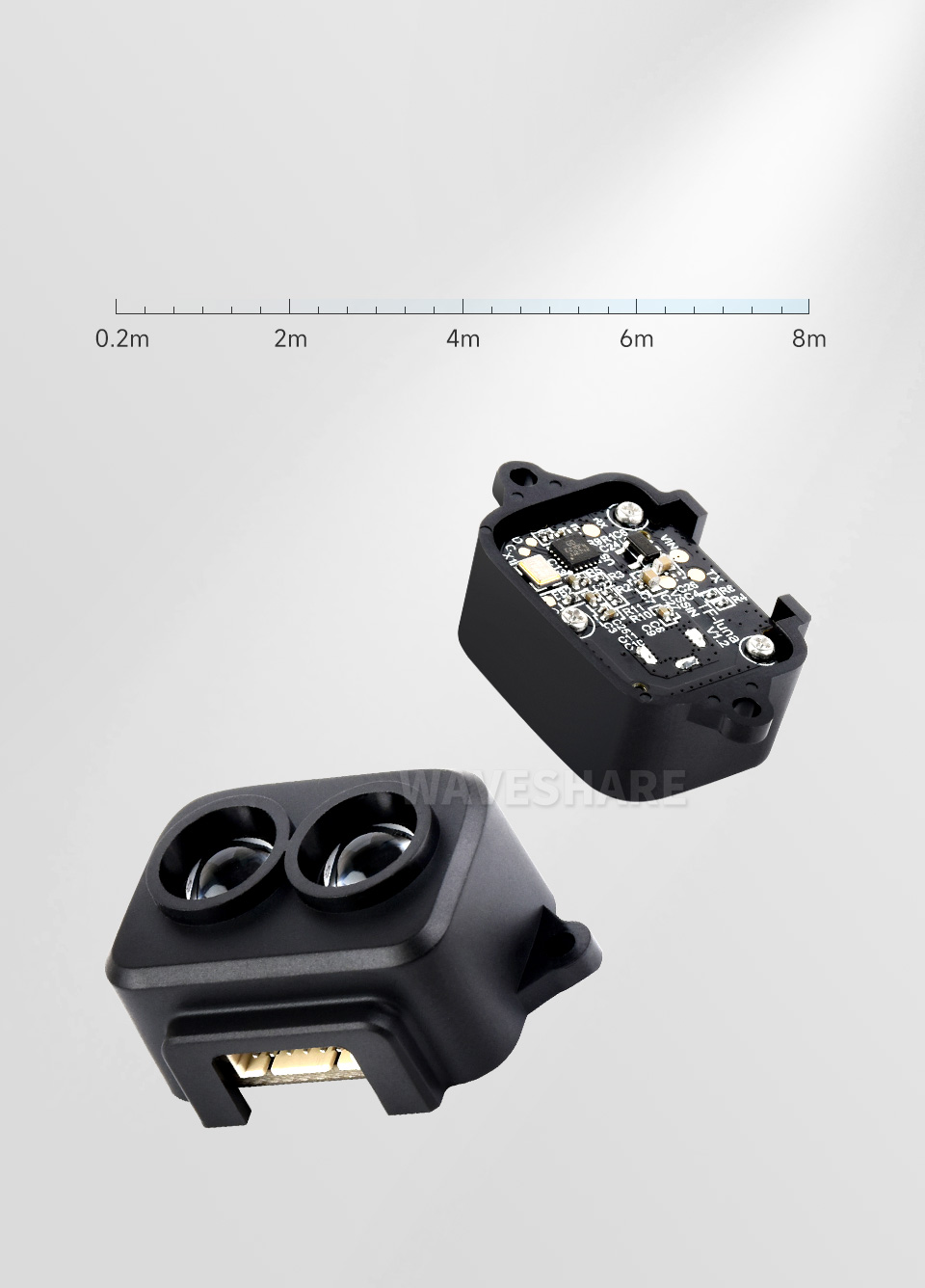 TF-Luna 激光雷达测距传感器高性能 更稳定