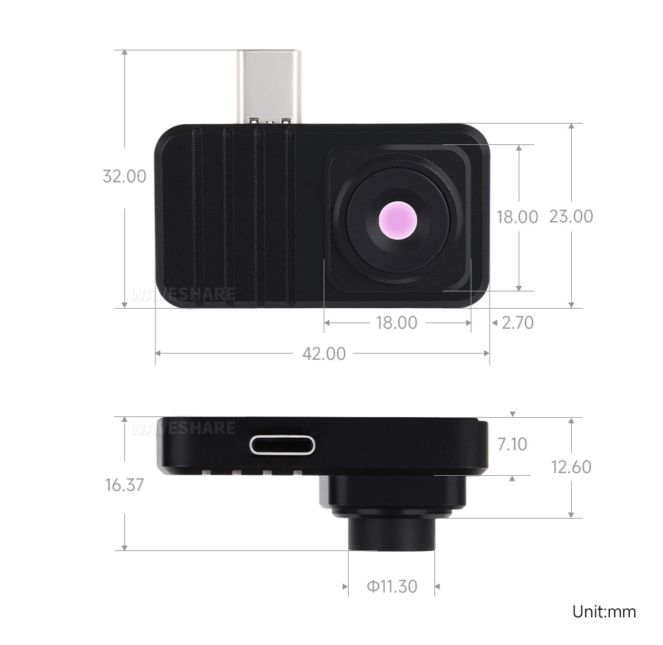 Thermal-90 Camera HAT