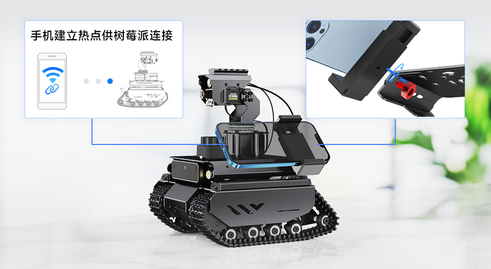 UGV Beast AI 机器人支持 4G/5G 扩展