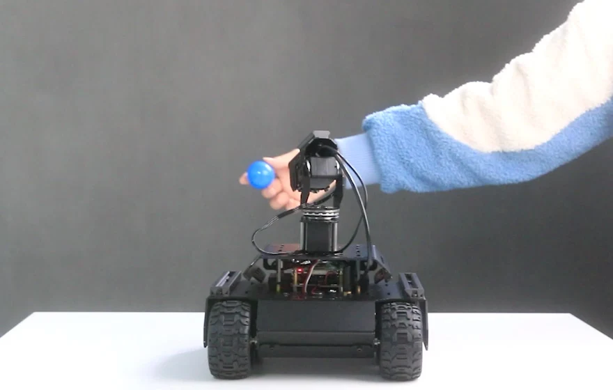 UGV Rover AI 机器人识别，追踪，锁定