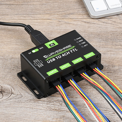 工业级 4 路 USB 集线器应用环境