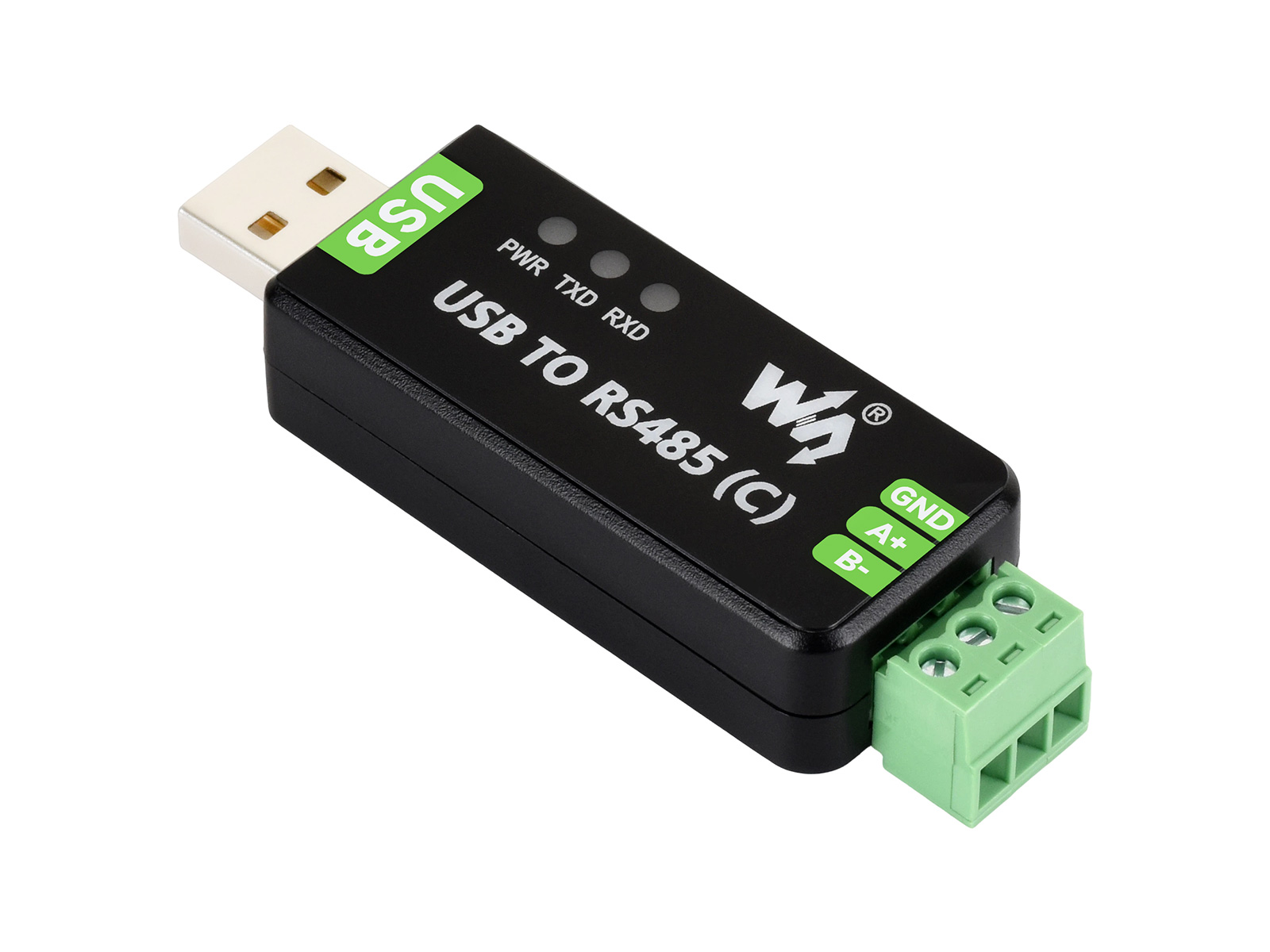 USB TO RS485 (C)工业级隔离型双向转换器 采用FT232RNL芯片 板载隔离式收发器和TVS 1200米远距离传输