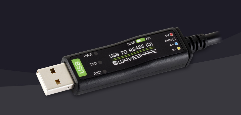 工业级隔离型 USB 转 RS485 转换器 产品主图 