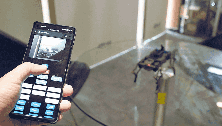 WAVEGO高自由度仿生四足机器狗上位机