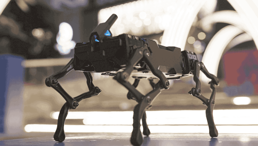 WAVEGO高自由度仿生四足机器狗
